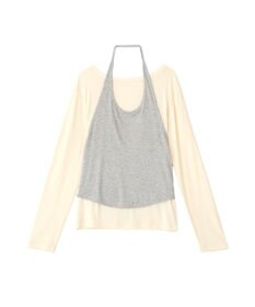 CRAFT STANDARD BOUTIQUE 2点セット/ホルターネック+ロンTee
