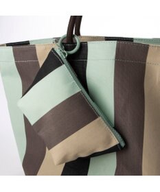 UNBILLION カシュカシュ cachecache / ウォータプルーフストライプビッグトート