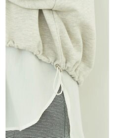 earth music&ecology 裏毛ドロストプルオーバー