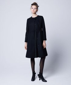 TOCCA 【WEB限定カラー有り】【消臭】MILKY PUFF リボンウールコート