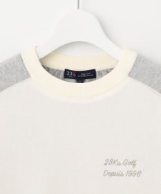 23区GOLF 【WOMEN】【洗える】トロンプルイユ ニット