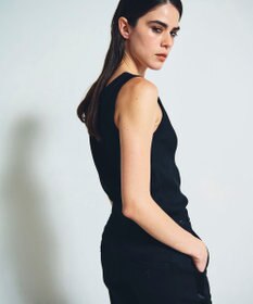 GRACE CONTINENTAL リブニットタンクトップ
