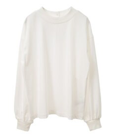 CRAFT STANDARD BOUTIQUE モックネックリングドット長袖プルオーバー