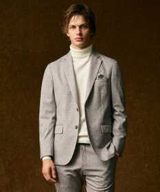 JOSEPH ABBOUD 【キングサイズ・チクチクしない/3シーズン対応/サスティナブル】SNOWY タートルネックセーター