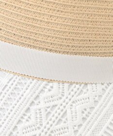 23区GOLF 【WOMEN】ブレードキャップ　UV対策紫外線対策に！日常使いもしやすいレースデザイン