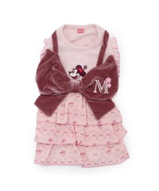 PET PARADISE ディズニー ミニーマウス ワンピース 《モノグラム柄》 小型犬