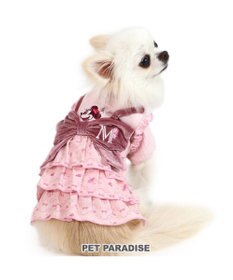 PET PARADISE ディズニー ミニーマウス ワンピース 《モノグラム柄》 小型犬