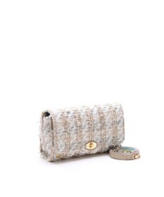 A.D.M.J. ファンシーツイードクラッチショルダー