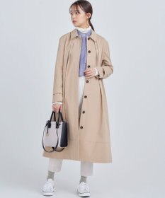 組曲 L 【WEB限定】ライトトレンチ ステンカラーコート