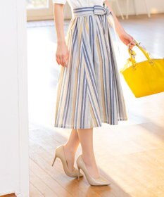 Tiaclasse 【洗える】小顔効果も叶えるスキッパーシャツワンピース