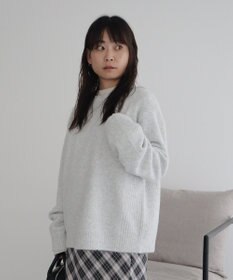 CRAFT STANDARD BOUTIQUE 起毛クルーネックニットプルオーバー