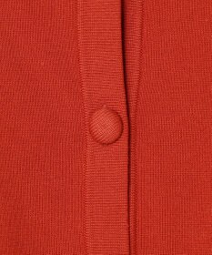 ANY スウェットライクニットカーディガン