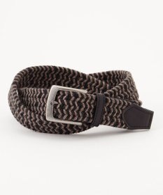 JOSEPH ABBOUD 【ストレッチ/ソフト/日本製】ウールメランジメッシュ ベルト