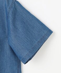 J.PRESS KIDS 【140-170cm】4.5オンス TC デニム 半袖シャツ