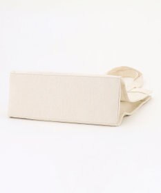 LA BAGAGERIE チャーム付きデニムバッグ Mサイズ