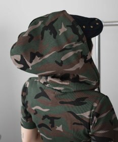 WEGO リブハンソデジップパーカー