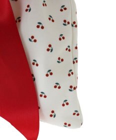 Maison de FLEUR チェリープリントミニリボン2Wayバッグ