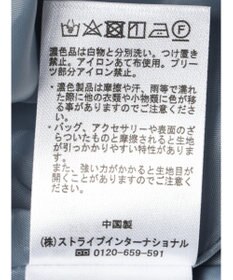 earth music&ecology プリーツドッキングスカート