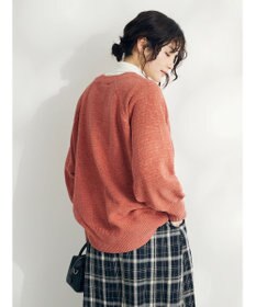 CRAFT STANDARD BOUTIQUE 洗えるコードモールＶネックプルオーバー