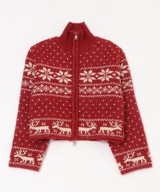 WEGO ノルディックZIPニット