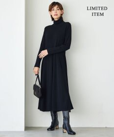 ICB 【WEB限定・洗える】 ヴィスコースハイゲージ ワンピース