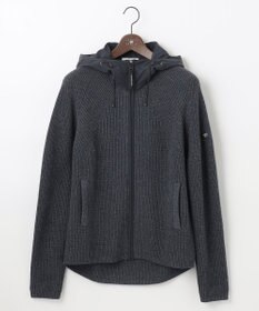 JOSEPH ABBOUD MOUNTAIN 【UNISEX】リサイクルウールポリ ニットパーカー