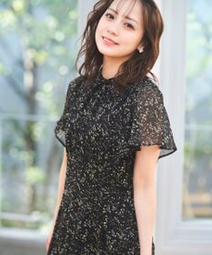 ANY SIS S 【低身長企画】ミニフラワープリント ワンピース