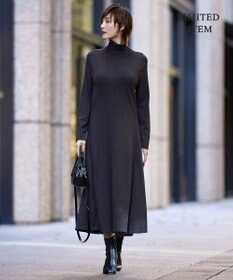 ICB 【WEB限定・洗える】 ヴィスコースハイゲージ ワンピース