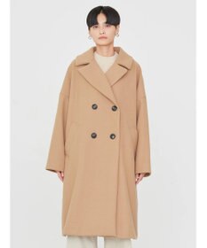 AMERICAN HOLIC 中空ＦＩＢＥＲドロップショルダーチェスターコート