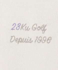 23区GOLF 【WOMEN】【洗える】トロンプルイユ ニット