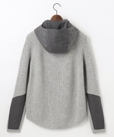 JOSEPH ABBOUD MOUNTAIN 【UNISEX】リサイクルウールポリ ニットパーカー