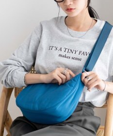 WEGO カラーハーフムーンショルダー