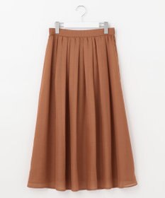 J.PRESS LADIES 【洗える】ブライトスパンボイルAタック スカート