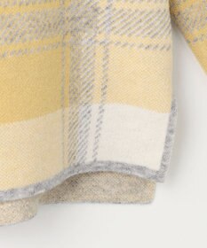 J.PRESS LADIES L Wooly Stretch Plaid ニット