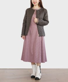 TOCCA 【消臭・洗える】CLOVER CARPET キルト中綿ショートコート