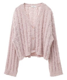 earth music&ecology ポコポコケーブルカーディガン