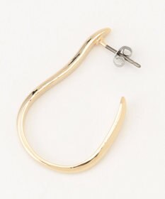 ANY 【WEB限定】メタルウェーブピアス（両耳用）