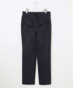 23区 【洗える/セットアップ対応】グロッシーコットンシャンブレー テーパード パンツ