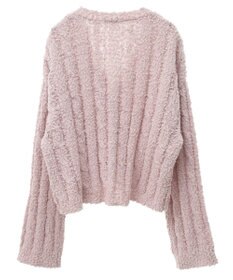 earth music&ecology ポコポコケーブルカーディガン