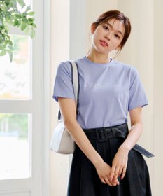 Tiaclasse 【洗える】シンプルロゴプリントTシャツ