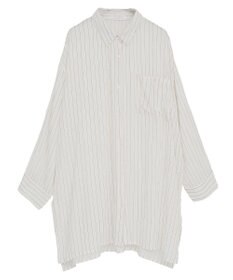 Green Parks Ｉ　ターンバック長袖レーヨンチュニック