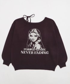 WEGO 【2025年秋冬新作】2WAYグラフィックワンショルBIGニット