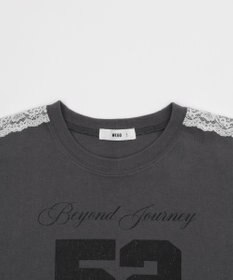 WEGO レースショルダーショートT