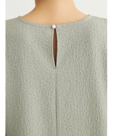 Green Parks ジャガードペプラムブラウス