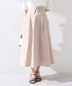 earth music&ecology フォールドオーバーウエストスカート