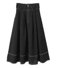earth music&ecology フォールドオーバーウエストスカート