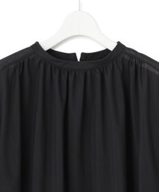 23区 【新色追加/洗える】クリアトリコットジャージー ギャザーデザイン カットソー