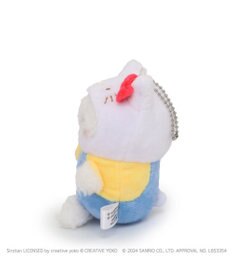 Mother garden しろたん ぬいぐるみキーホルダー ハローキティ　【しろたん×サンリオキャラクターズ】