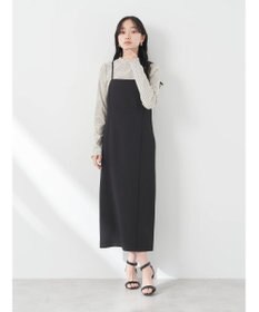 earth music&ecology バックスリットＩラインキャミワンピース