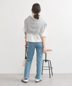 earth music&ecology ＵＶカット加工クルーネックニットカーディガン